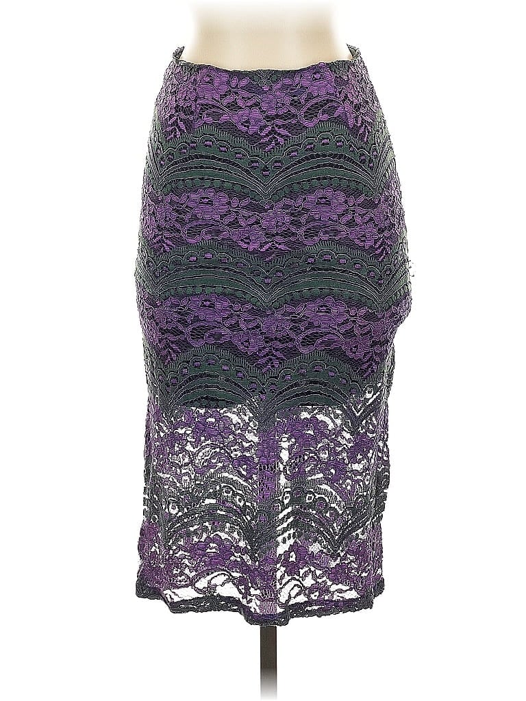 Pre-owned Romeo & Juliet Couture Formal Skirt In Purple