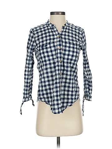 Abercrombie & Fitch 3/4 Sleeve Button-Down Shirt (view 1)
