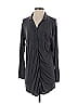 Naadam Gray Long Sleeve Blouse Size XS - photo 1