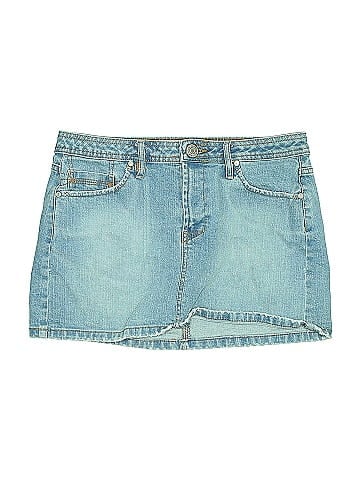 No Boundaries Denim Skirt (view 1)