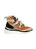 Chloé 100% Suede Color Block Tan Sneakers Size EU 37 - photo 1