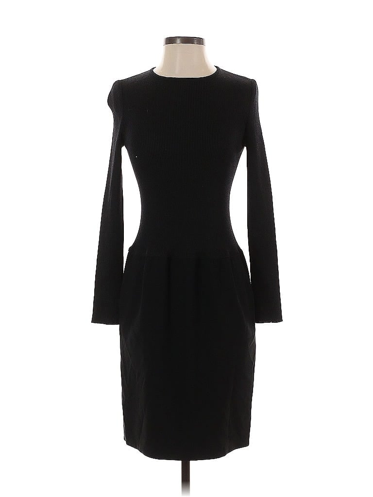 St. John Black Cocktail Dress Size 2 - photo 1