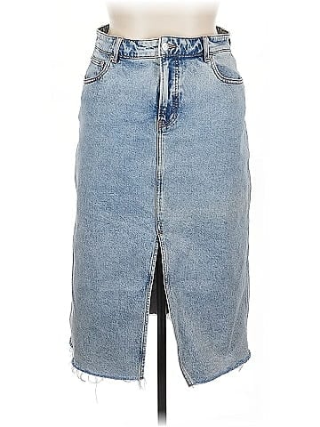 Veronica Beard Denim Skirt (view 1)