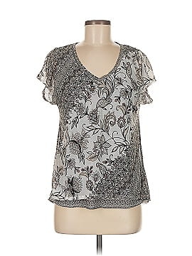 Dana Buchman Short Sleeve Blouse