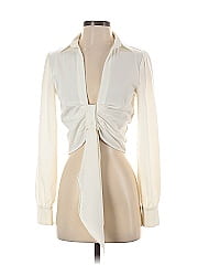 Blue Blush Long Sleeve Blouse