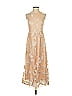 Alexia Admor 100% Nylon Tan Cocktail Dress Size S - photo 1
