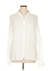Three Dots Long Sleeve Blouse