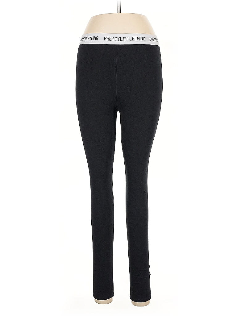 Pre-owned Prettylittlething Active Pants In Black