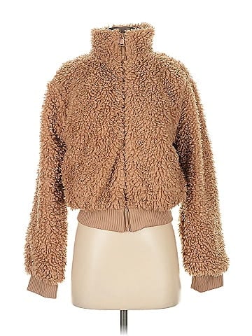 Love Tree Faux Fur Jacket (view 1)