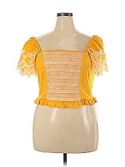 Tanya Taylor Short Sleeve Top