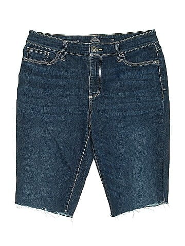 St. John's Bay Denim Shorts (view 1)