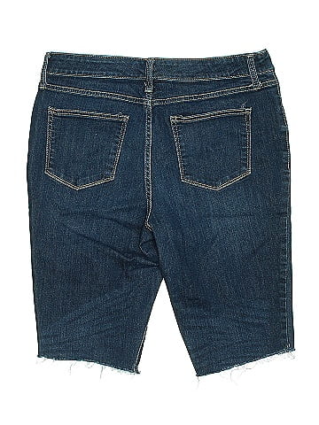 St. John's Bay Denim Shorts (view 2)