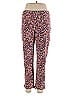 Counterparts Floral Purple Casual Pants Size L - photo 1