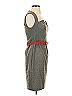 Black Halo Tweed Gray Cocktail Dress Size 4 - photo 3