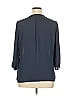 Violet & Claire 100% Polyester Blue 3/4 Sleeve Blouse Size XL - photo 2