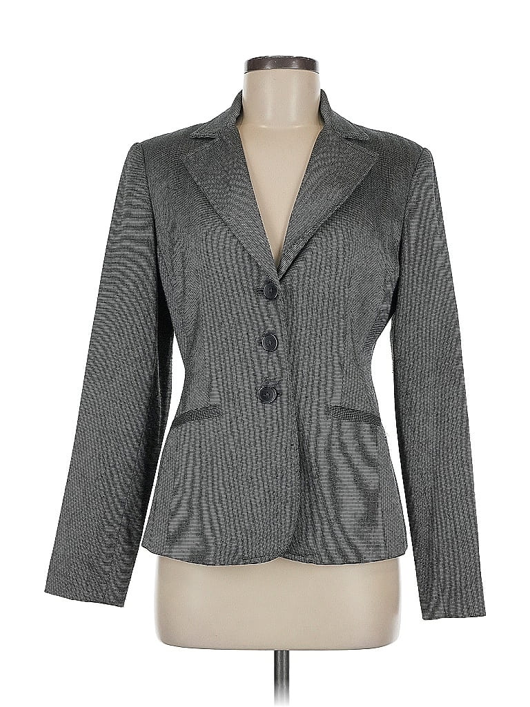 Click to view more detailed imagery on our partner's website Pre-owned Rafaella Blazer Jacket In Gray