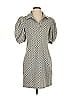 Walter Baker Chevron-herringbone Gray Casual Dress Size S - photo 1
