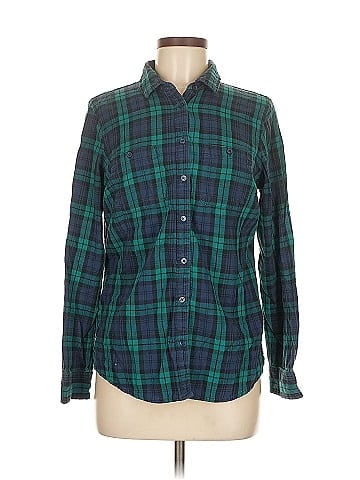 St. John's Bay Long Sleeve Button-Down Shirt (view 1)