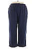 Woman Within Solid Blue Casual Pants Size 26 - photo 1