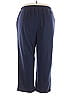 Woman Within Solid Blue Casual Pants Size 26 - photo 2