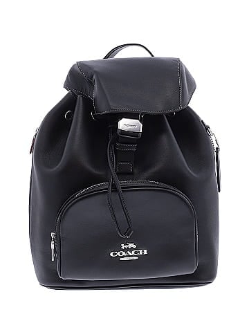 Coach Leather Backpack (view 1)