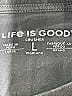 Life Is Good 100% Cotton Blue Short Sleeve T-Shirt Size L - photo 7