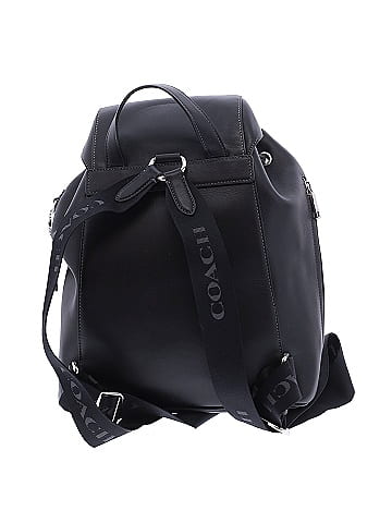 Coach Leather Backpack (view 2)