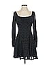 Lily Rose Hearts Black Cocktail Dress Size XS - photo 1