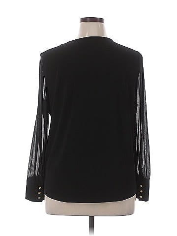 Anne Klein Long Sleeve Blouse (view 2)