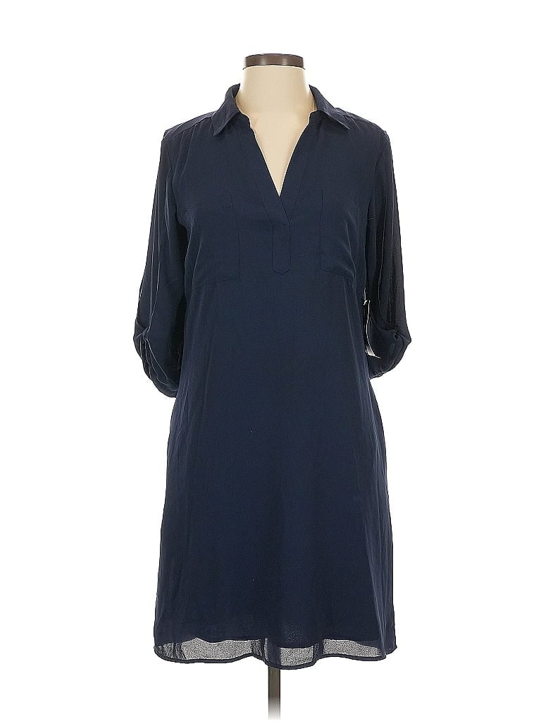 Click to view more detailed imagery on our partner's website Pre-owned New York And Company Casual Dress In Blue