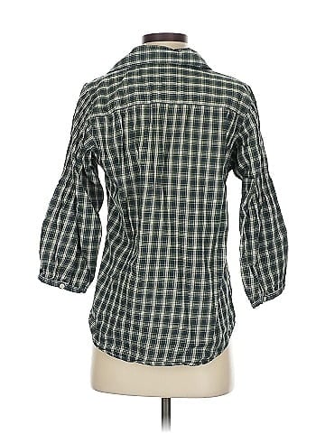Gap 3/4 Sleeve Button-Down Shirt (view 2)