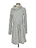 Lou & Grey for LOFT Gray Casual Dress Size XS - photo 1