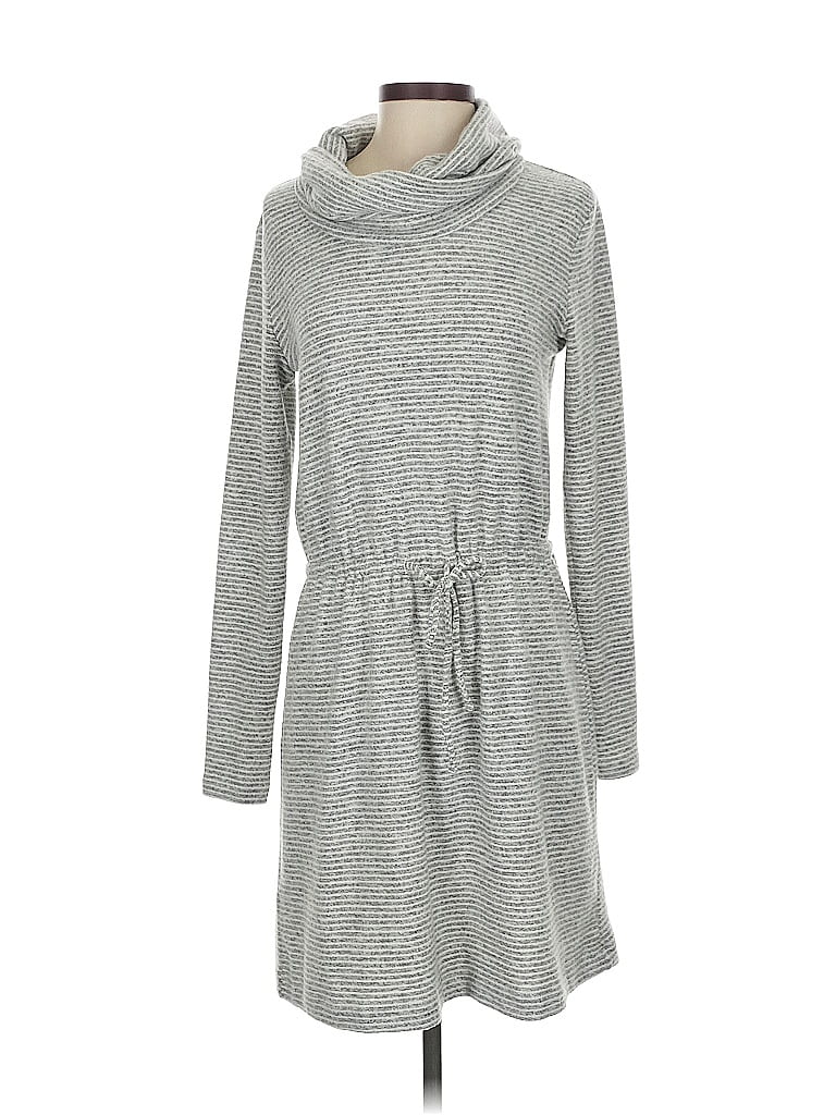 Lou & Grey for LOFT Gray Casual Dress Size XS - photo 1