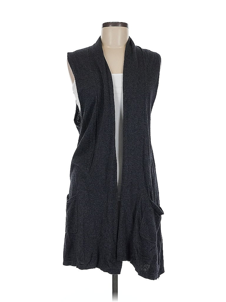 August Silk Gray Cardigan Size M - photo 1