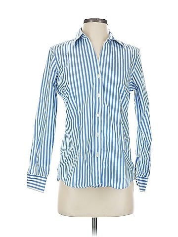 Foxcroft Long Sleeve Button-Down Shirt (view 1)
