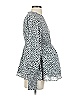 A Pea in the Pod 100% Recycled Polyester Gray Long Sleeve Blouse Size XS - photo 3