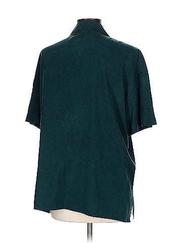 Classiques Entier Short Sleeve Silk Top (view 2)