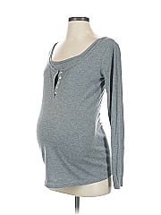 Isabel Maternity Long Sleeve Henley