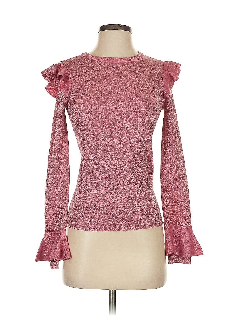 Alice + Olivia Pink Wool Pullover Sweater Size S - 79% off