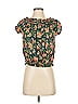 FP One 100% Viscose Orange Short Sleeve Blouse Size S - photo 1