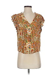 Rachel Zoe Tjx Short Sleeve Blouse