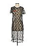 Zara W&B Collection 100% Polyester Gray Cocktail Dress Size S - photo 1
