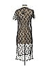 Zara W&B Collection 100% Polyester Gray Cocktail Dress Size S - photo 2