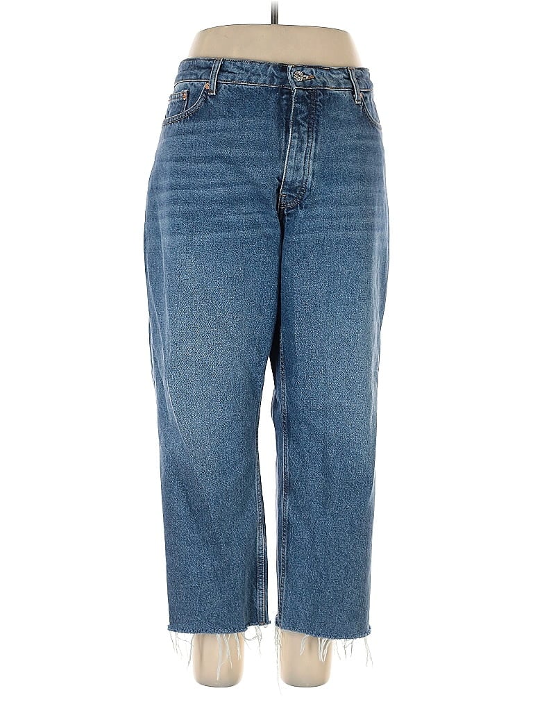 MNG 100% Cotton Blue Jeans Size 16 - photo 1