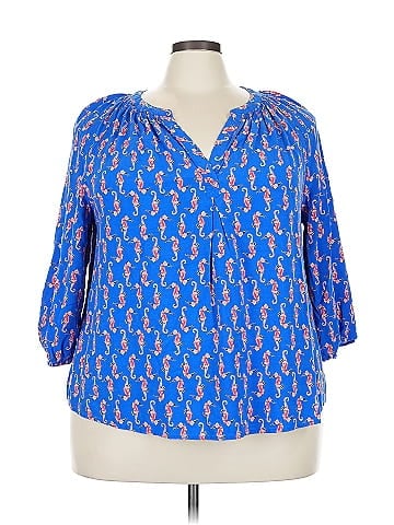 Crown & Ivy 3/4 Sleeve Blouse (view 1)