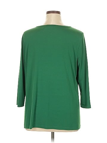 Susan Graver 3/4 Sleeve T-Shirt (view 2)