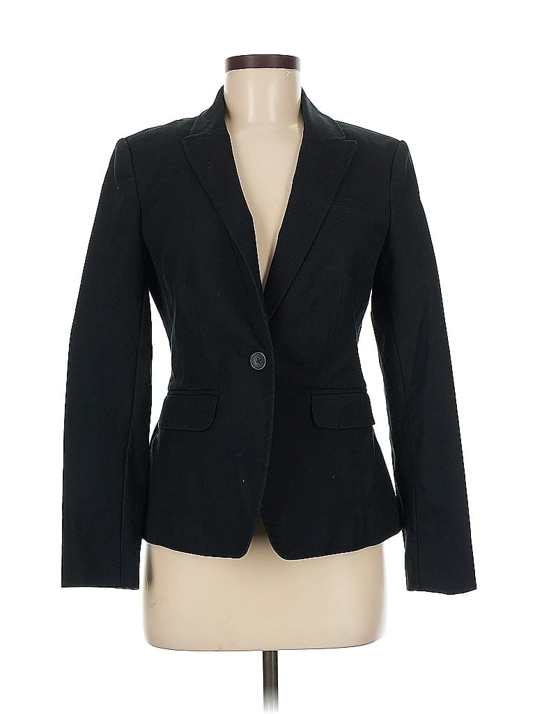 Pre-owned Banana Republic Factory Store Blazer Jacket In Black