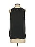 Ann Taylor LOFT 100% Polyester Black Sleeveless Blouse Size XS - photo 1