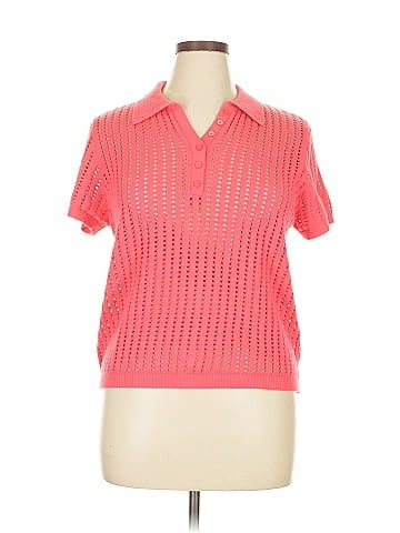 DKNY Jeans Short Sleeve Blouse (view 1)