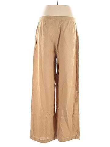 Linda Allard Ellen Tracy Linen Pants (view 2)